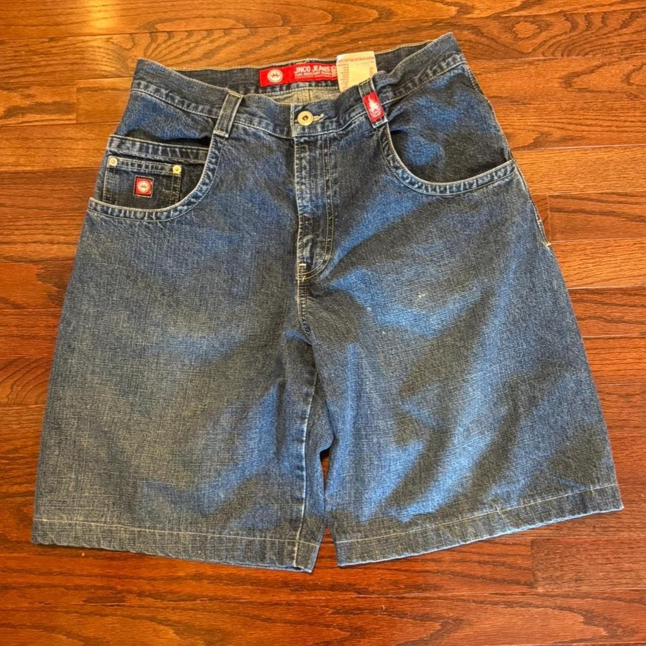 JNCO mens popular denim shorts