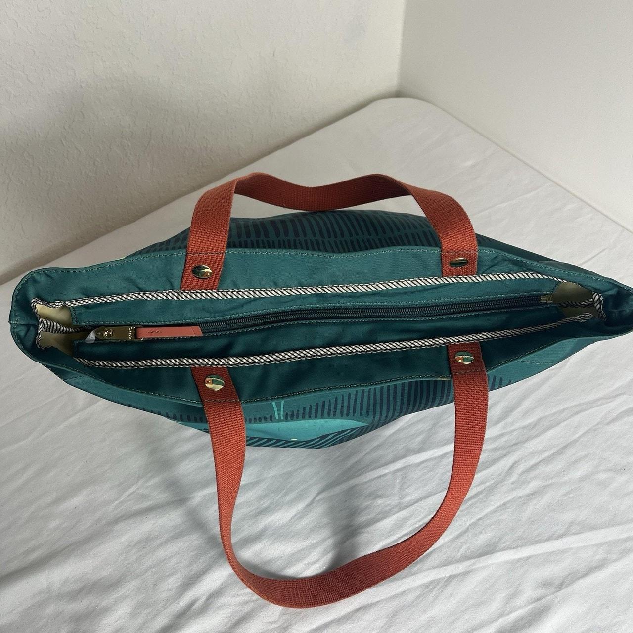 Fossil Women's Bag - Green/Orange – Fossil Key Pe… - image 4