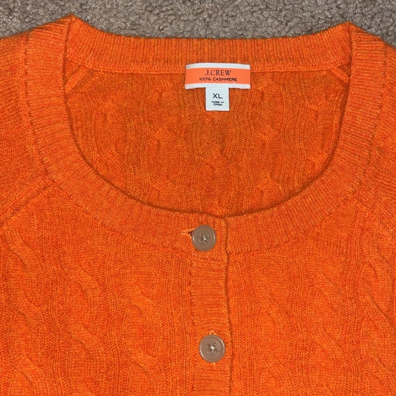 J. Crew Cashmere Cable-Knit Henley Short Sleeve | Depop