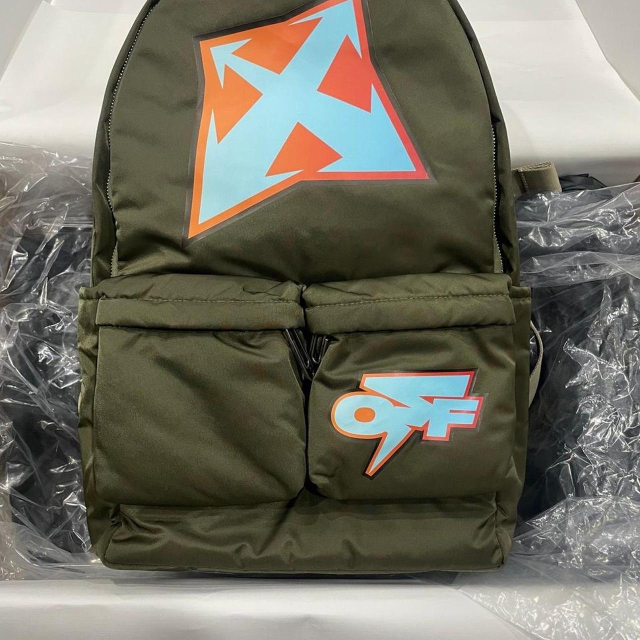 Off-White Hardcore Military Nylon Backpack | Depop