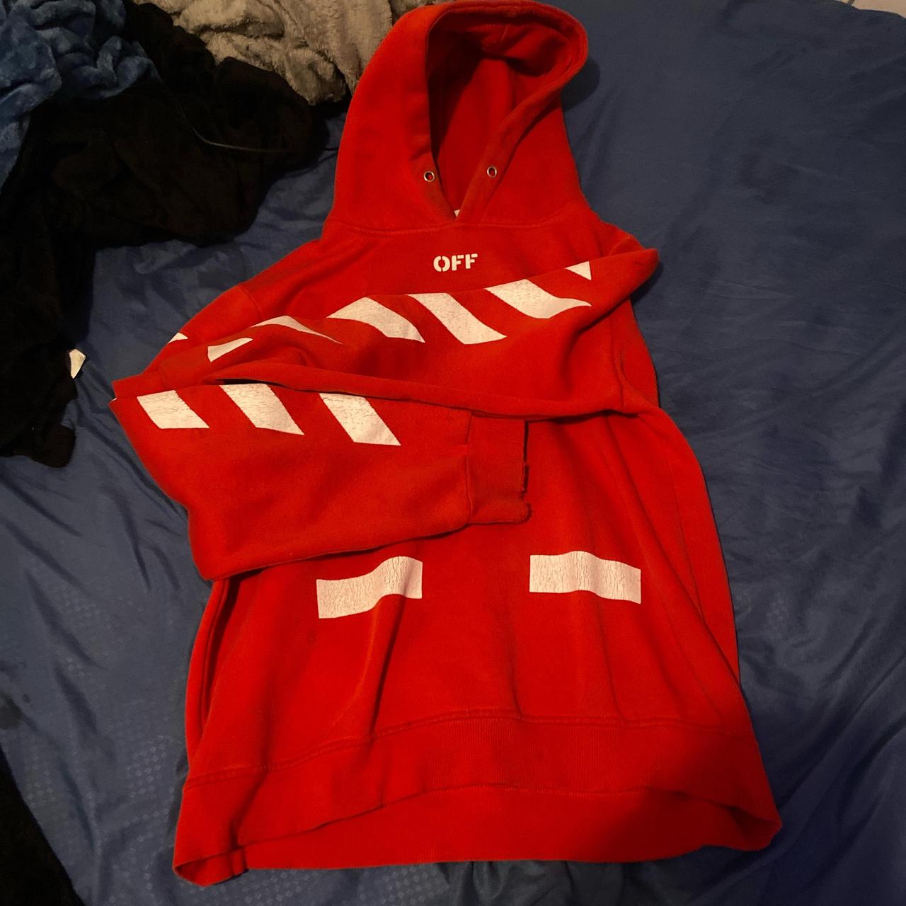 OFF WHITE HOODIE | Depop