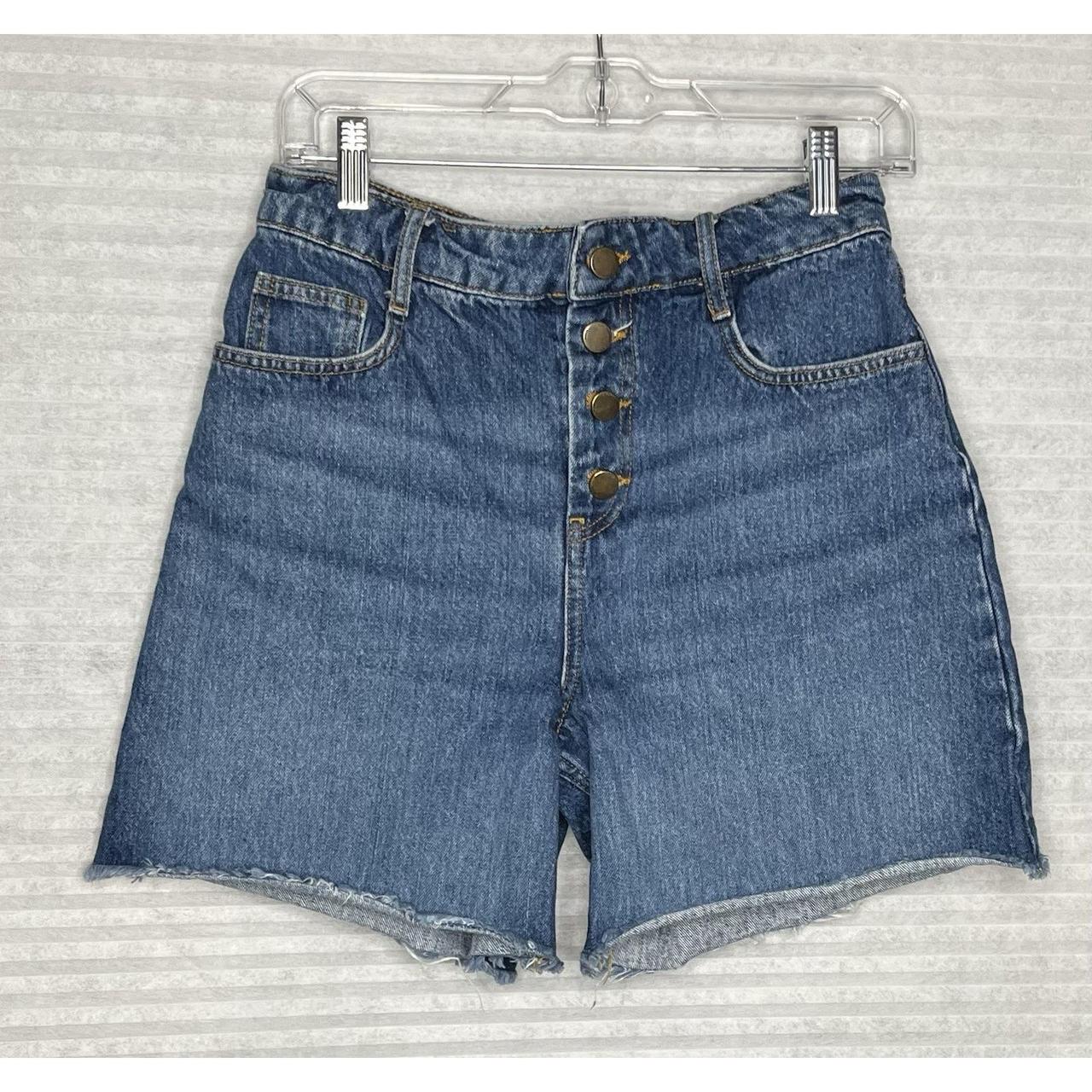 Boden Women's Shorts Blue – Boden Womens Button Fly Denim