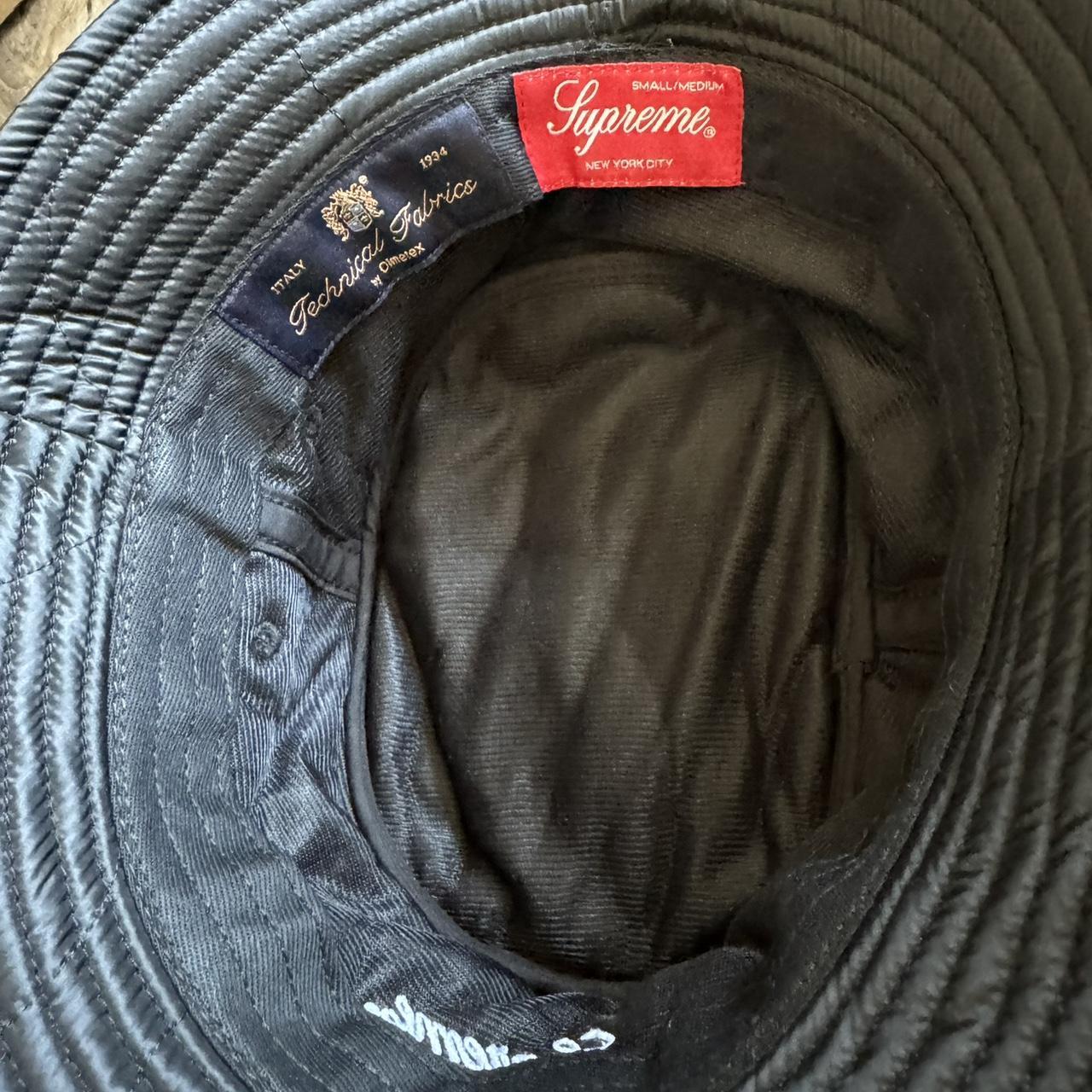 Supreme Technical Fabrics Crusher Hat Black Size | Depop