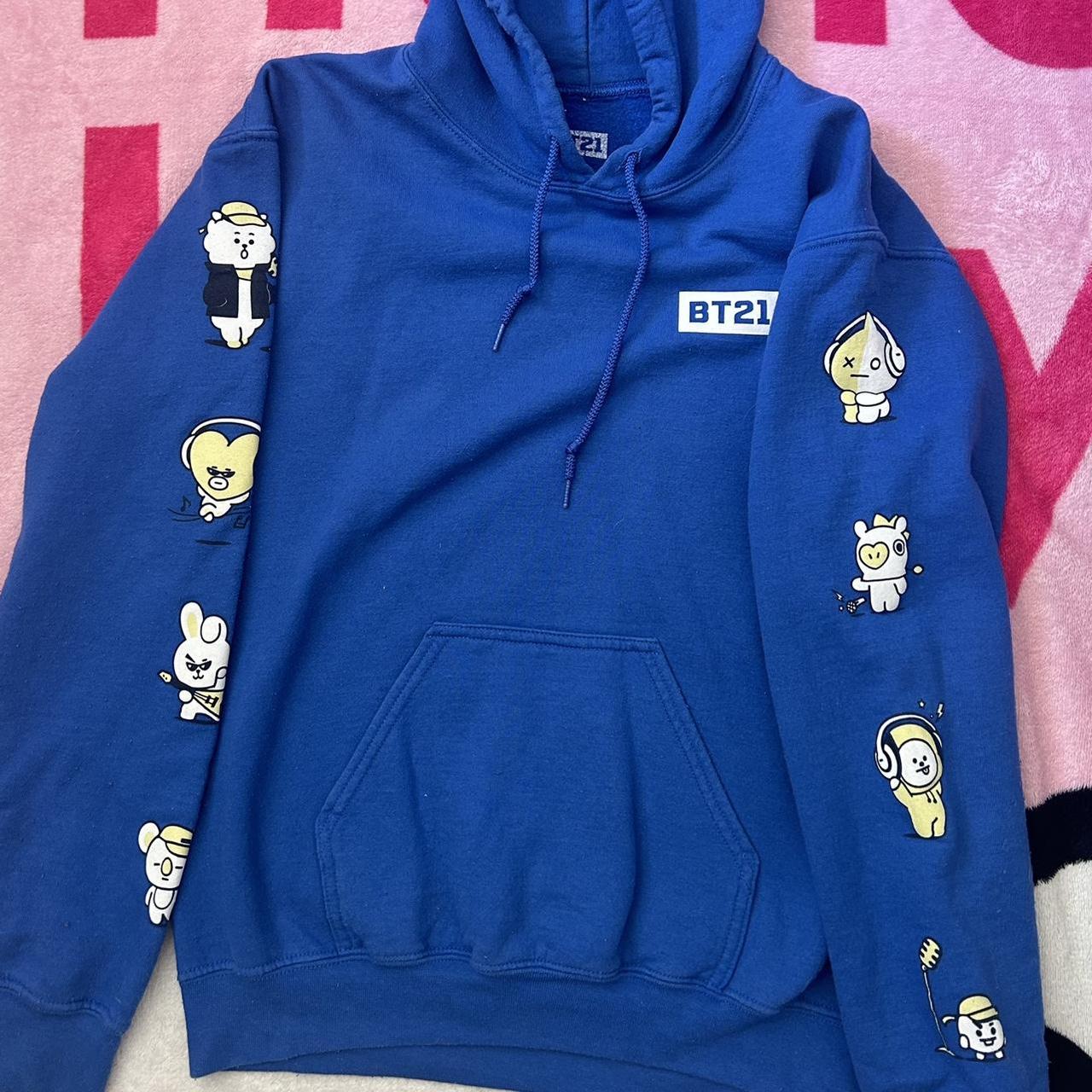 Hot topic x BT21 BTS hoodie bts kpop bt21 hoodie Depop