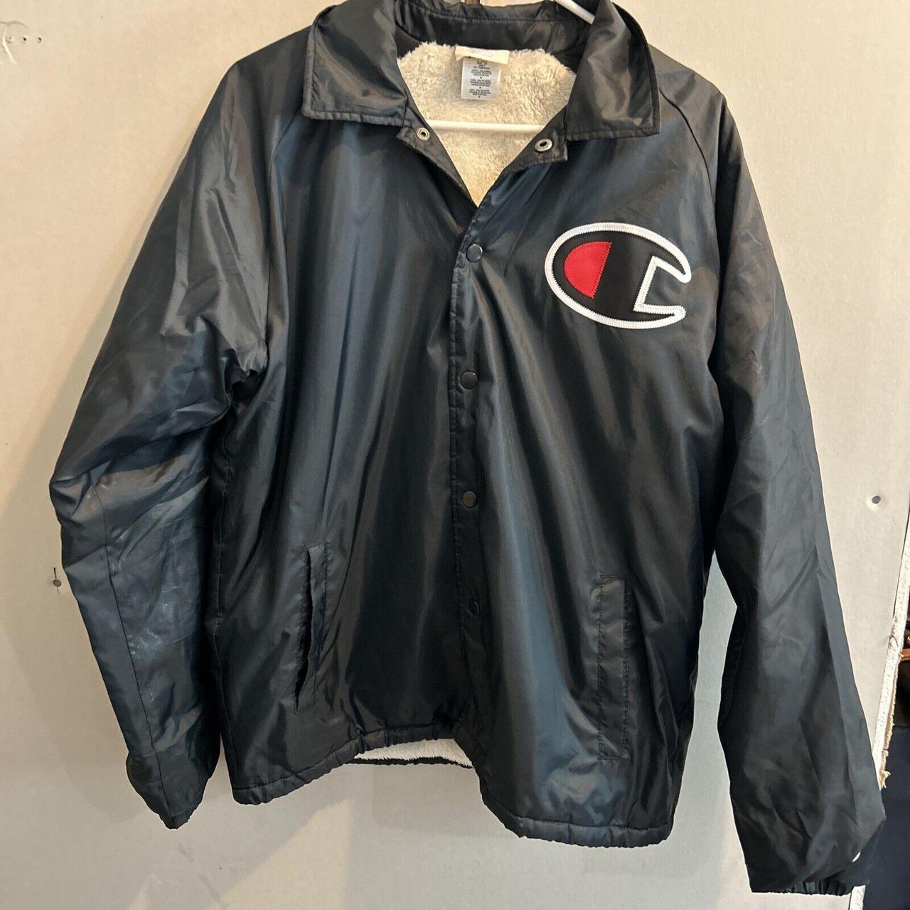 Fur champion jacket deals