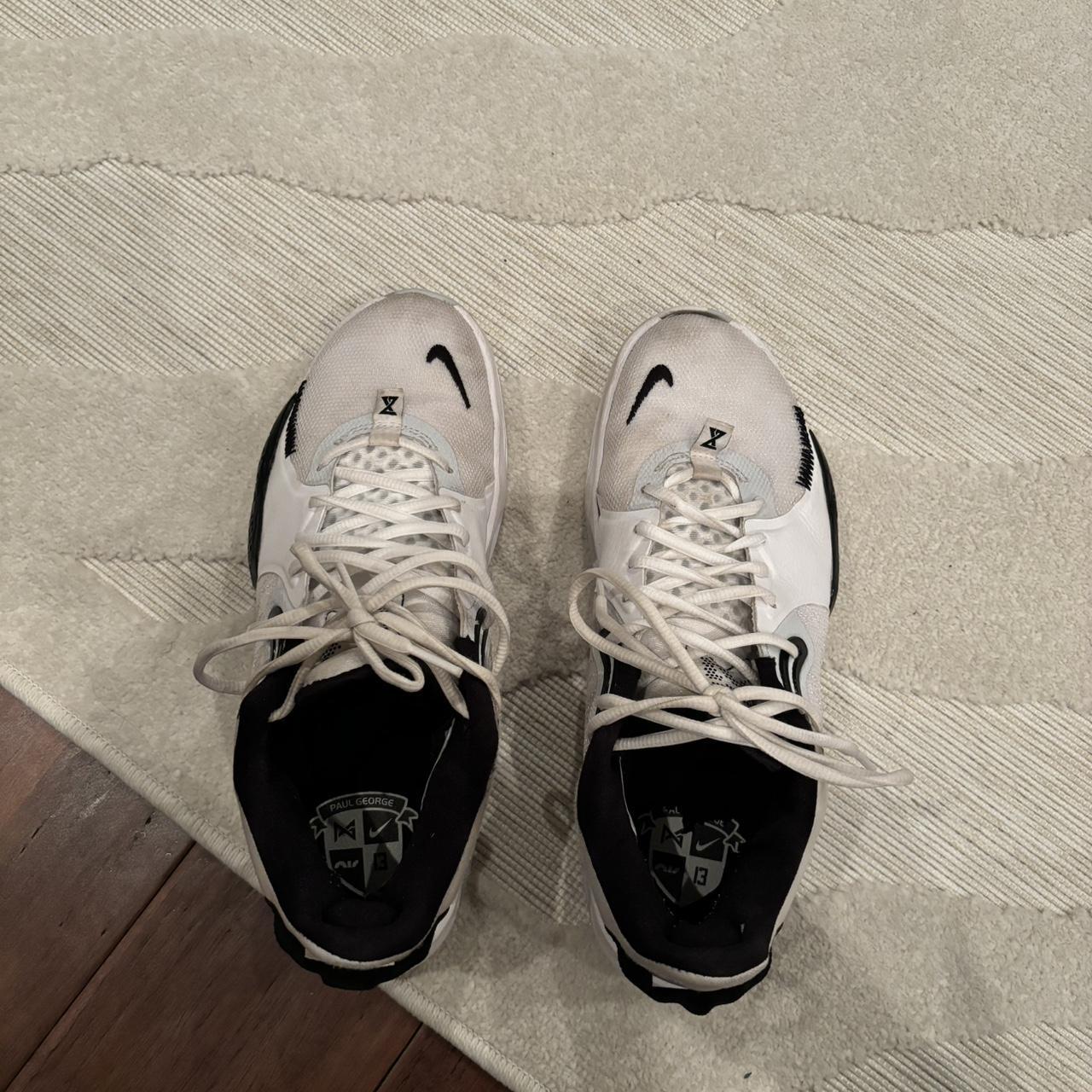 Paul george shoes black and white on sale