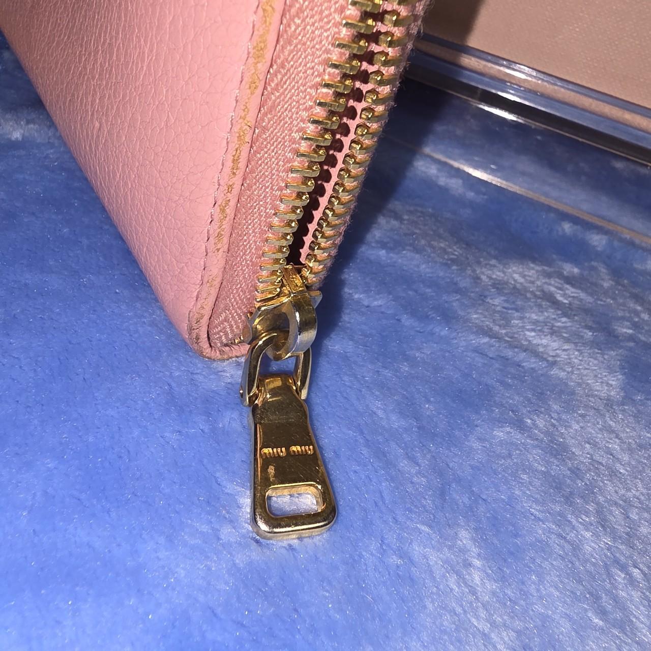 Miu Miu Women's Wallet - Pink – Miu Miu Luxury du… - image 5