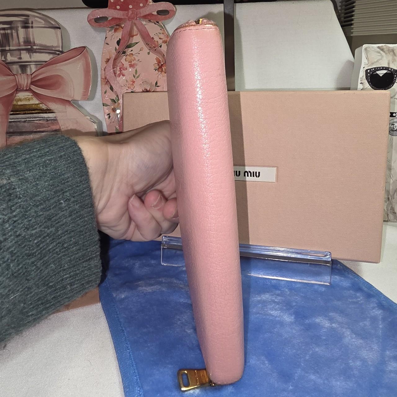 Miu Miu Women's Wallet - Pink – Miu Miu Luxury du… - image 7