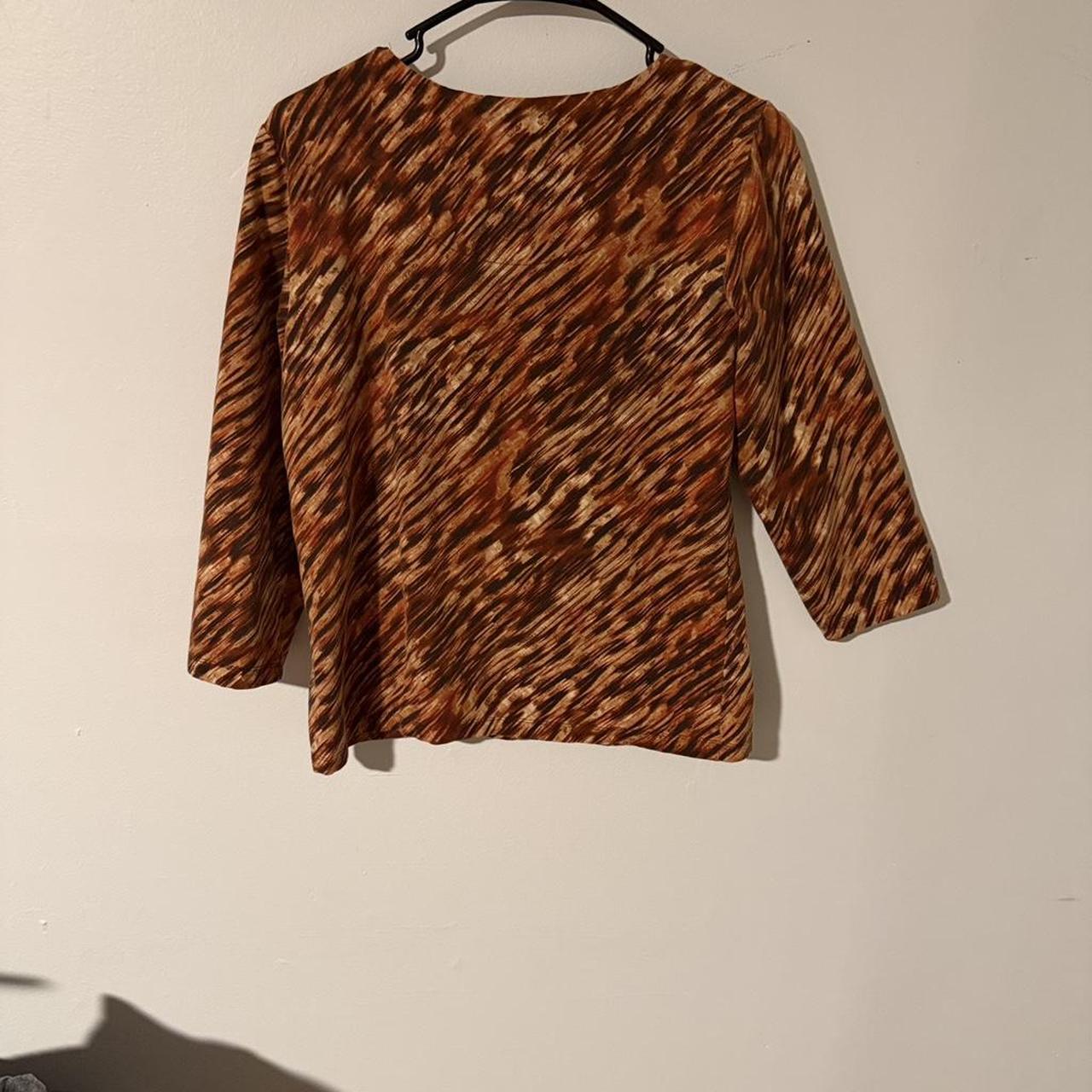 Ruby Rd. Women's Blouse - Brown/Multi - M – Ruby … - image 3