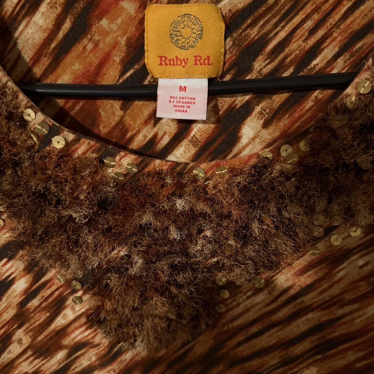 Ruby Rd. Women's Blouse - Brown/Multi - M – Ruby … - image 2