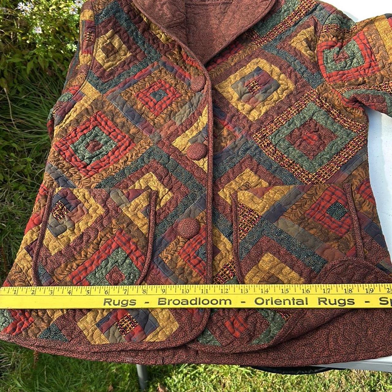 Donna Sharp Women's Blazer Jacket - Multi/Burgund… - image 6