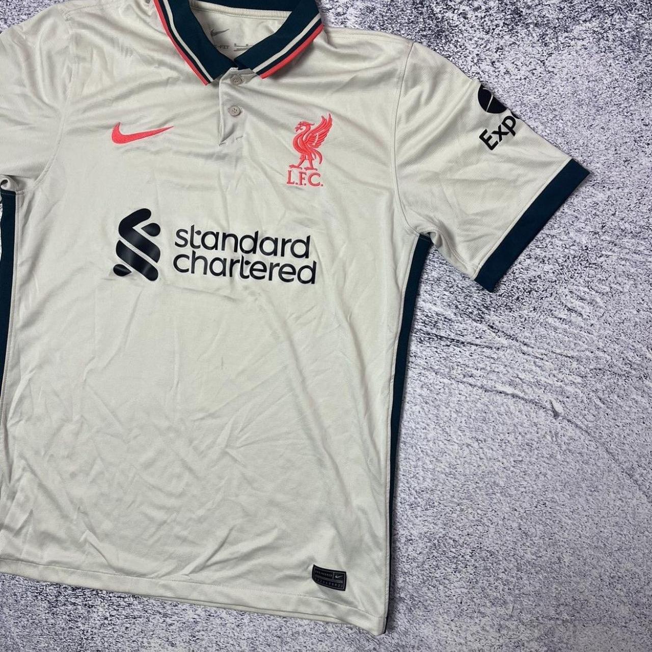 Soccer jersey Nike Liverpool LFC 20/21 size M... - Depop