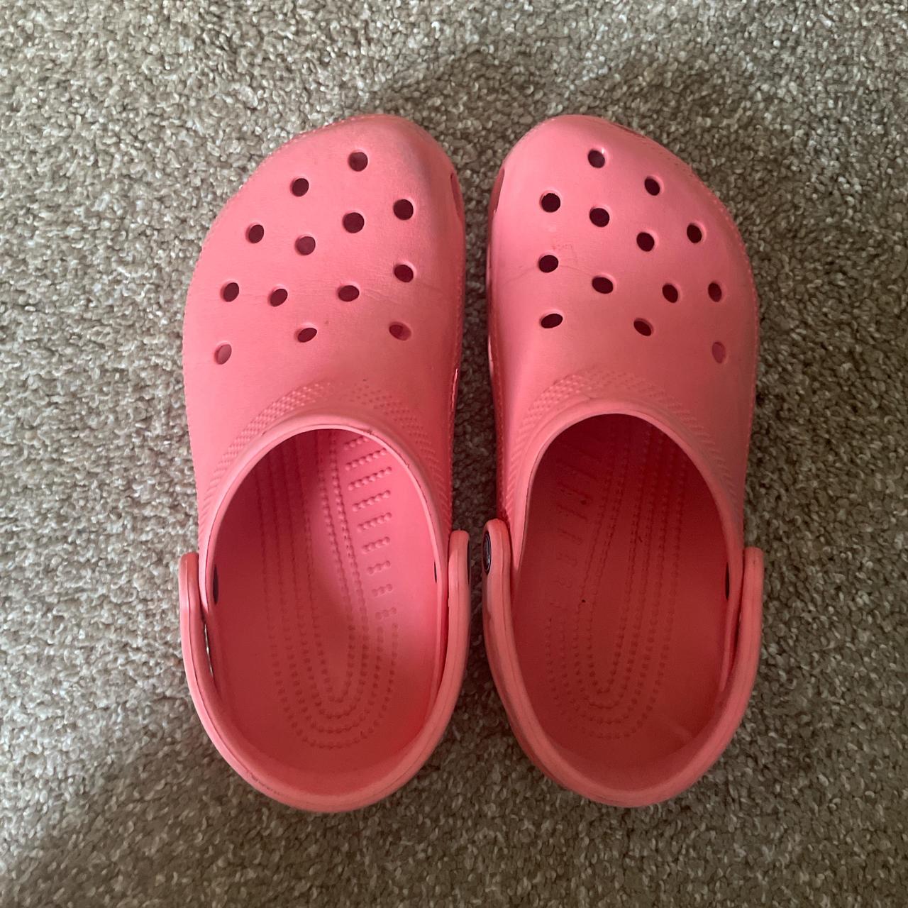 Pink Crocs - Depop