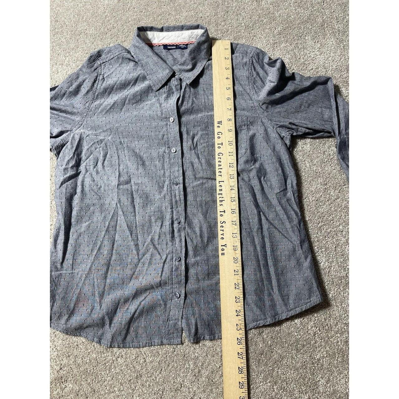 Basic Editions Women's Blouse - Grey - L – Basic … - image 3