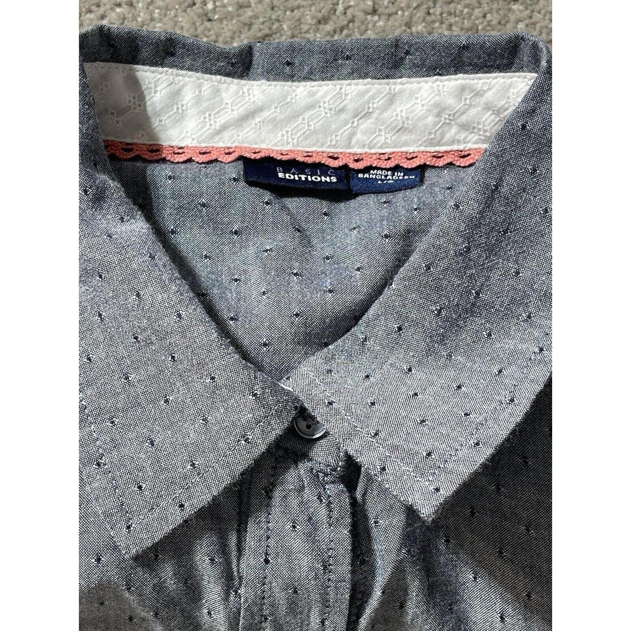 Basic Editions Women's Blouse - Grey - L – Basic … - image 6