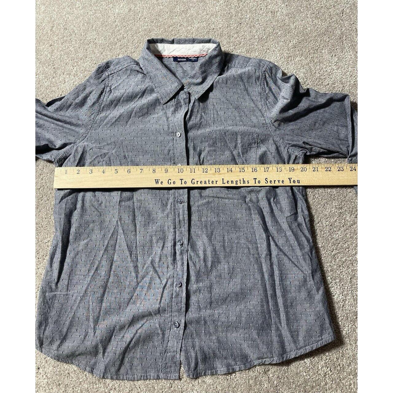 Basic Editions Women's Blouse - Grey - L – Basic … - image 2