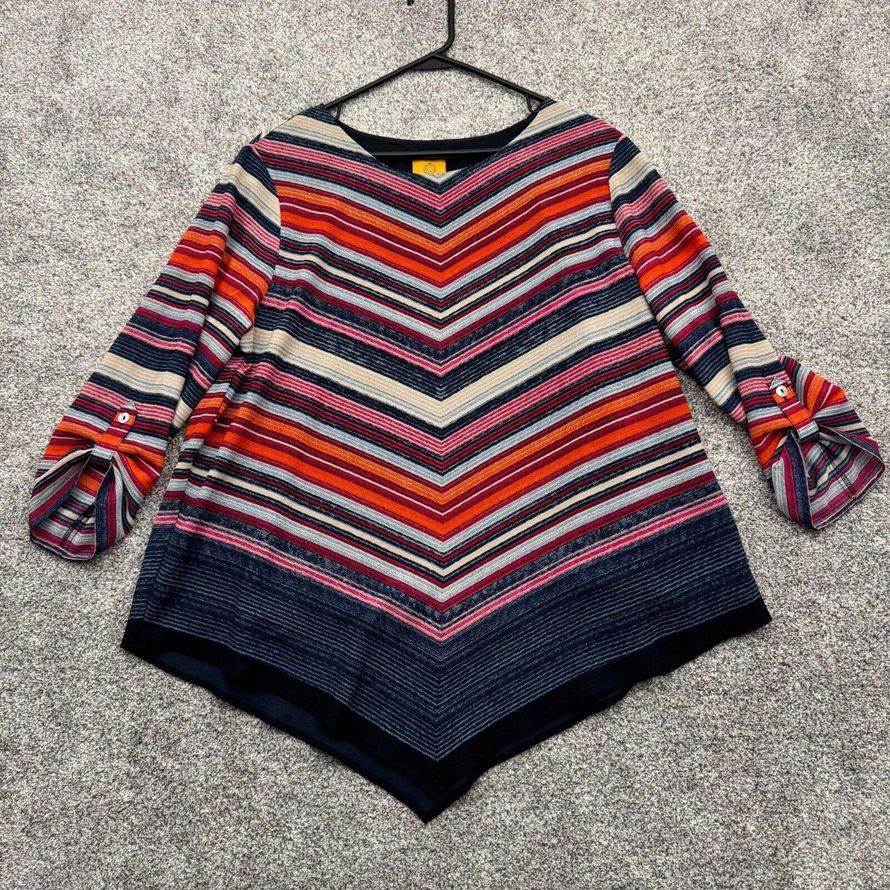 Ruby Rd. Women's Blouse - Multi - L – Ruby Rd Tun… - image 1