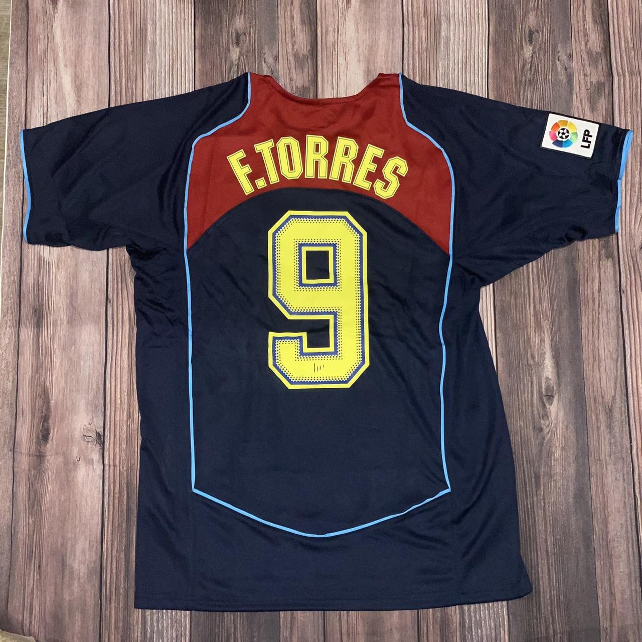 Atlético Madrid 2004-05 Away Kit Torres Size Depop