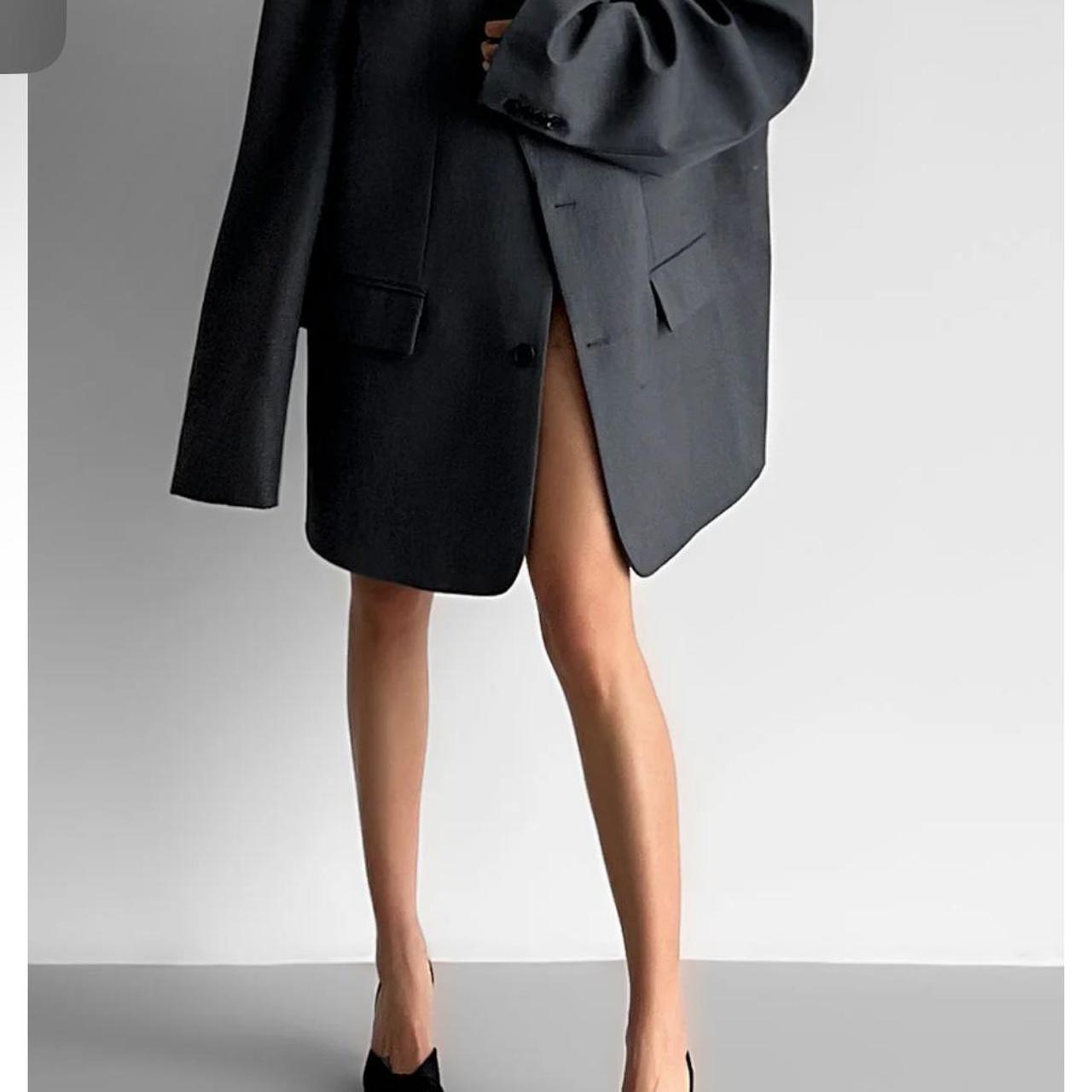 The Frankie Shop DEE MAXI OVERSIZED BLAZER