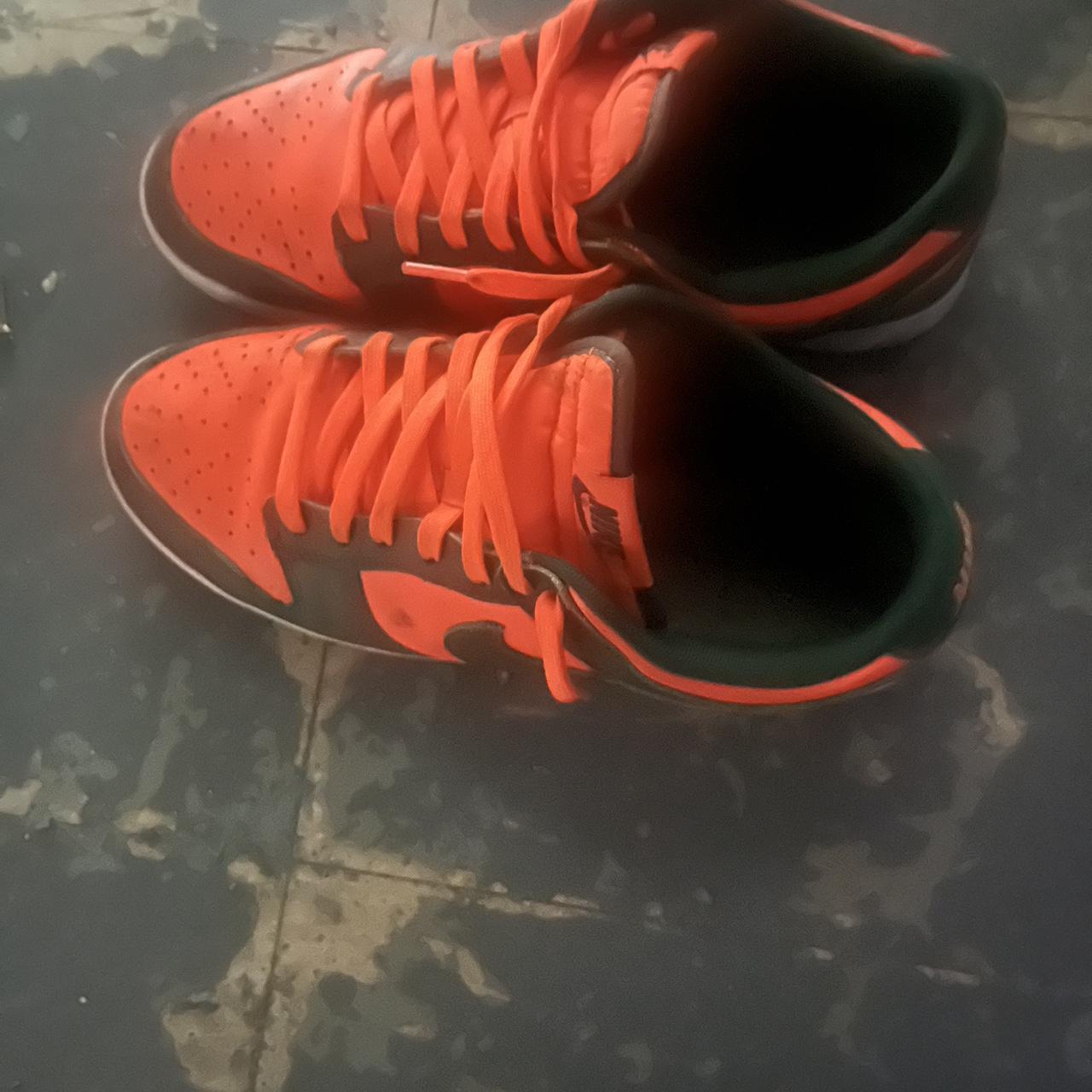 Green and orange dunks - Depop