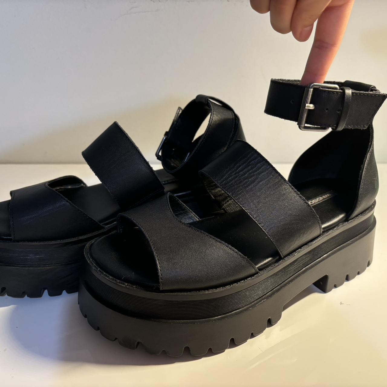 Windsor Smith Puffy Black Thrilled Black Chunky Sandal (windsor Smith)