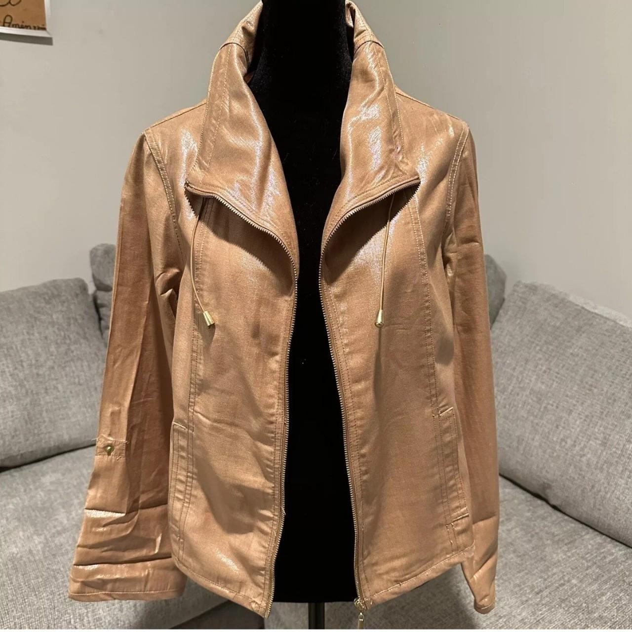 Ruby Rd. Women's Polyester Jacket - Tan - 12 – Ru… - image 2