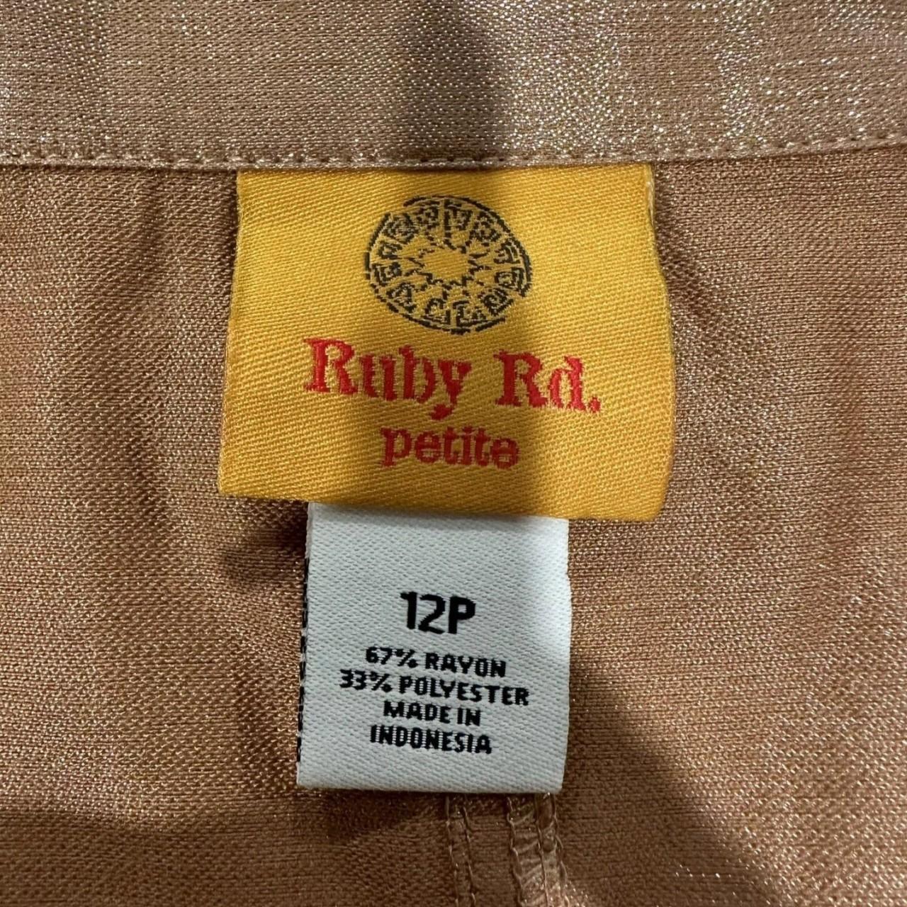 Ruby Rd. Women's Polyester Jacket - Tan - 12 – Ru… - image 3