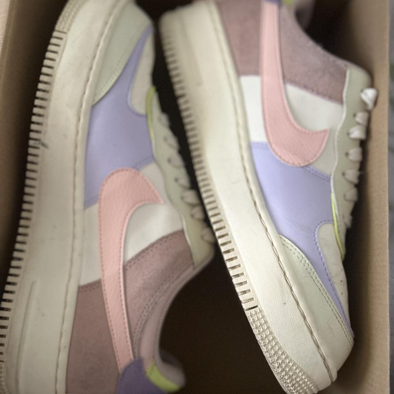 LIMITED EDITION Nike Air Force 1 trainers in pastel