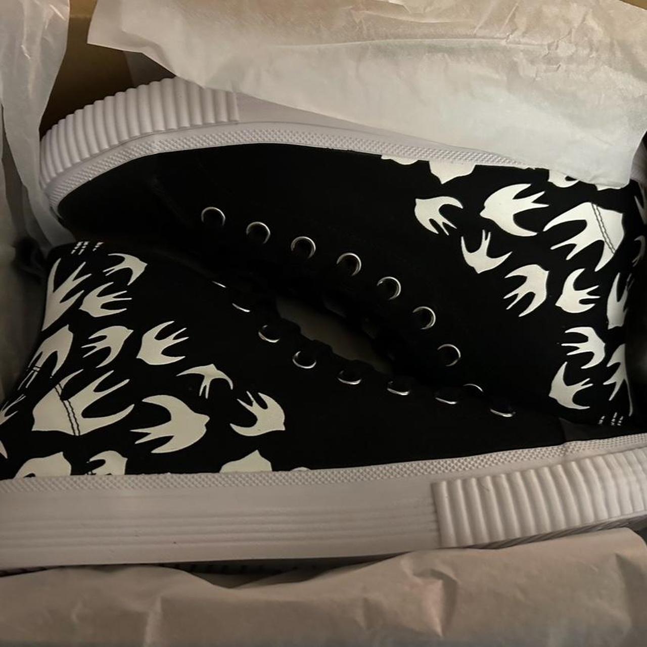 Alexander McQueen Swallow High-Top Sneaker, Brand