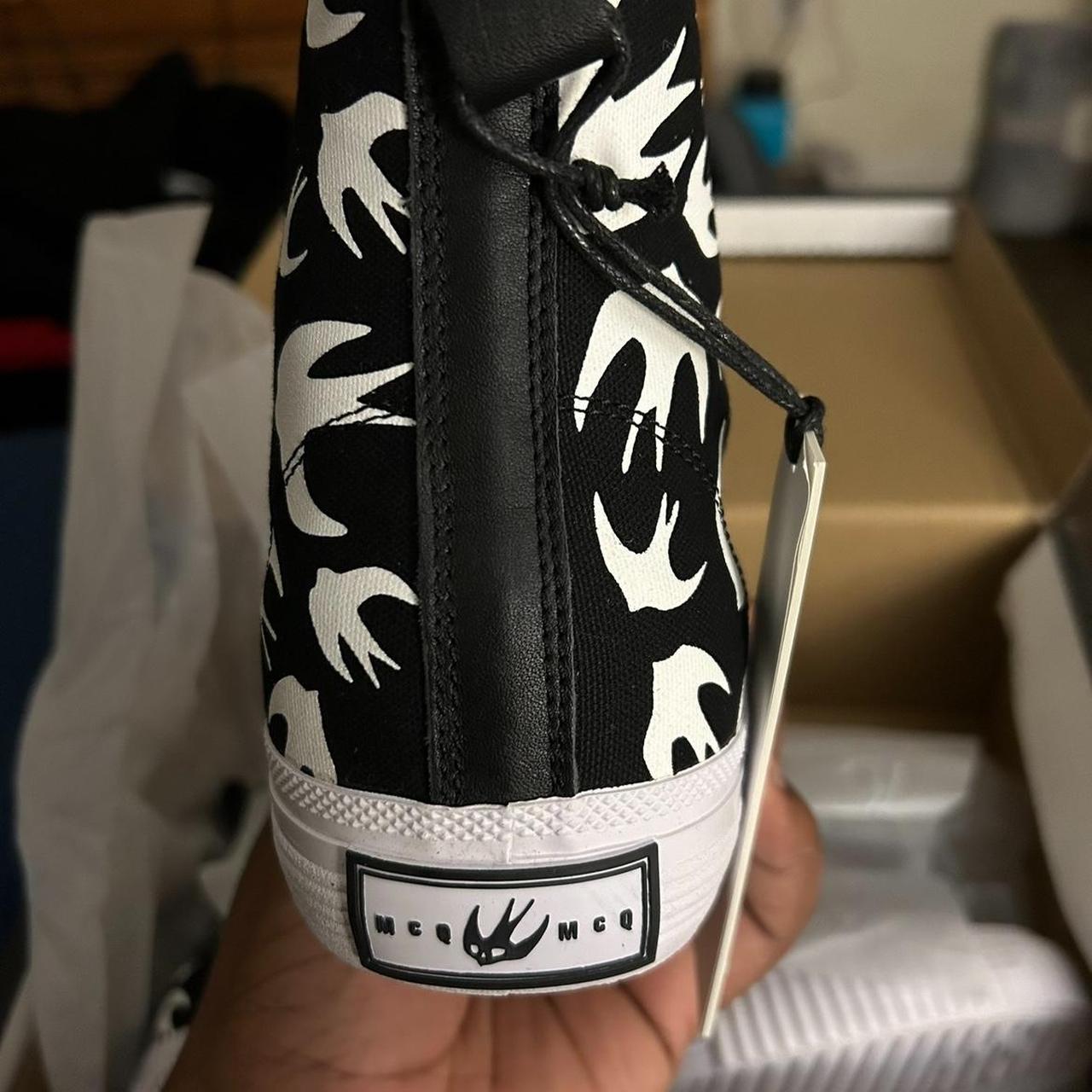 Alexander McQueen Swallow High-Top Sneaker Brand Depop