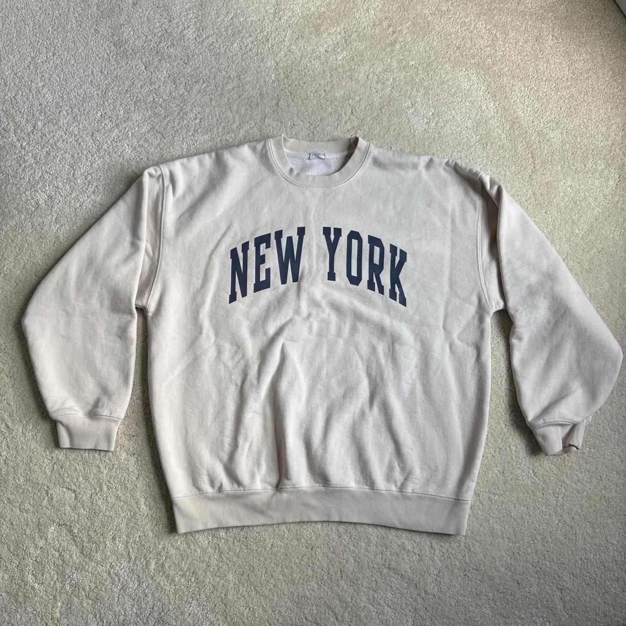 Brandy Melville Women's Sweatshirt Cream/Tan One size – brandy