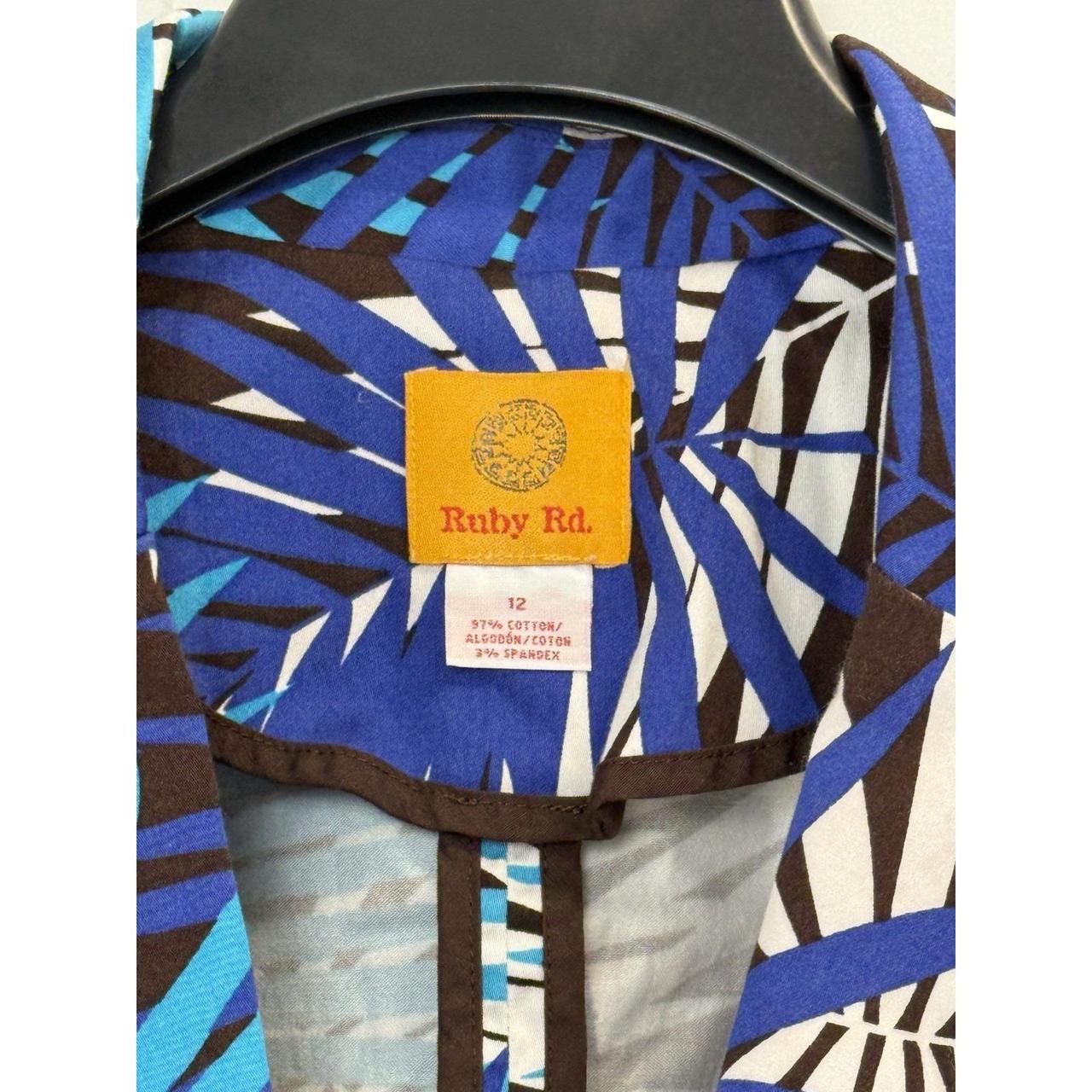 Ruby Rd. Women's Jacket - Blue - 12 – Ruby Rd 3/4… - image 3