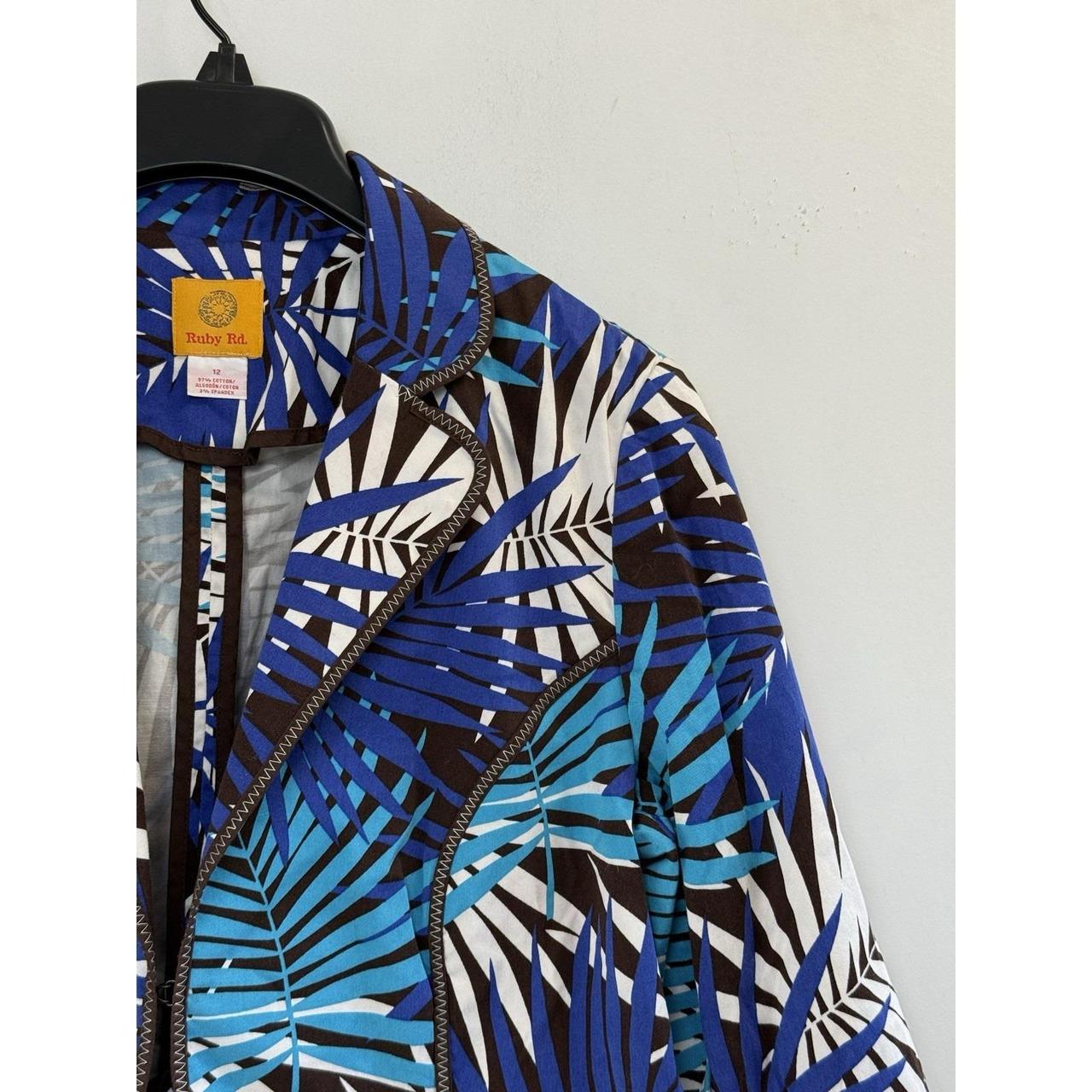 Ruby Rd. Women's Jacket - Blue - 12 – Ruby Rd 3/4… - image 4