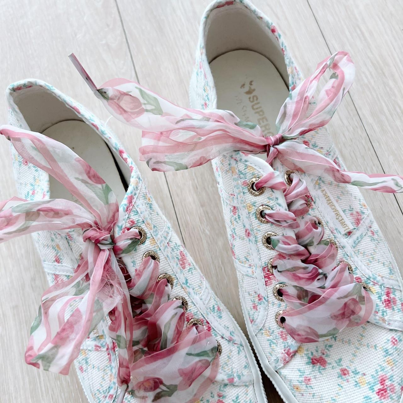 LoveShackFancy Women's Sneakers - White/Multi - U… - image 4