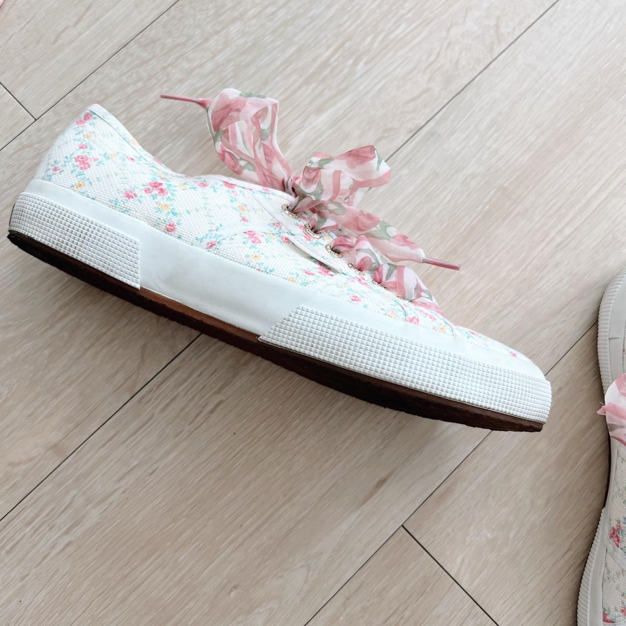 LoveShackFancy Women's Sneakers - White/Multi - U… - image 6