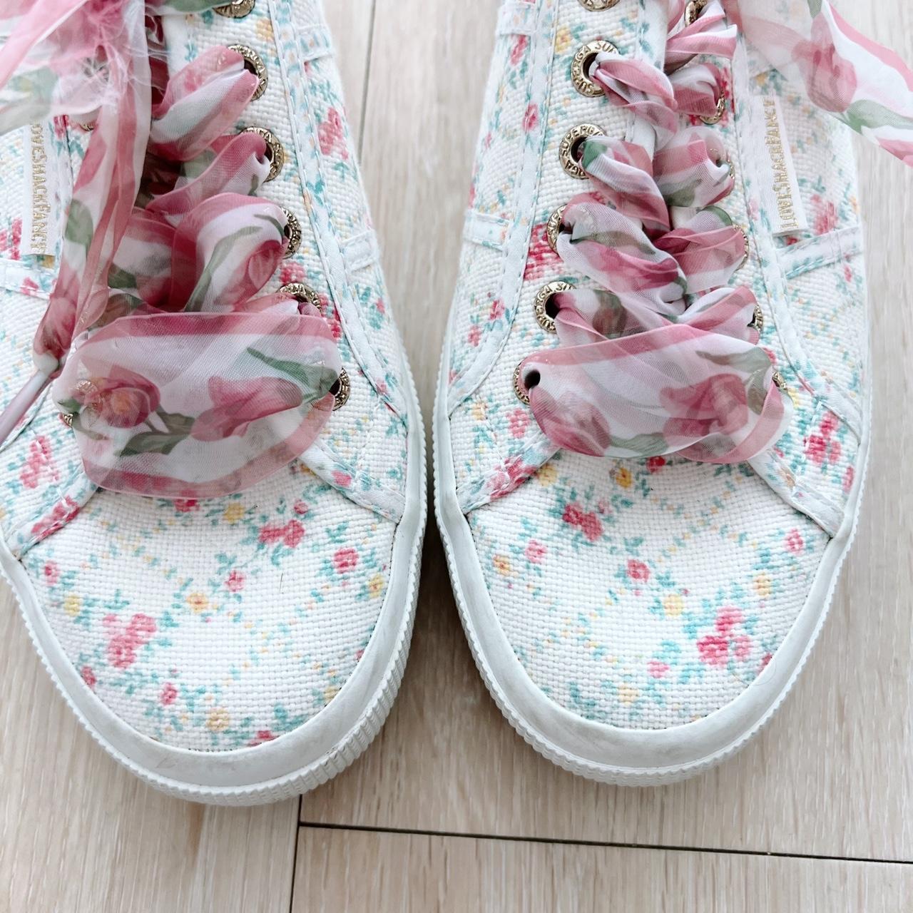 LoveShackFancy Women's Sneakers - White/Multi - U… - image 3