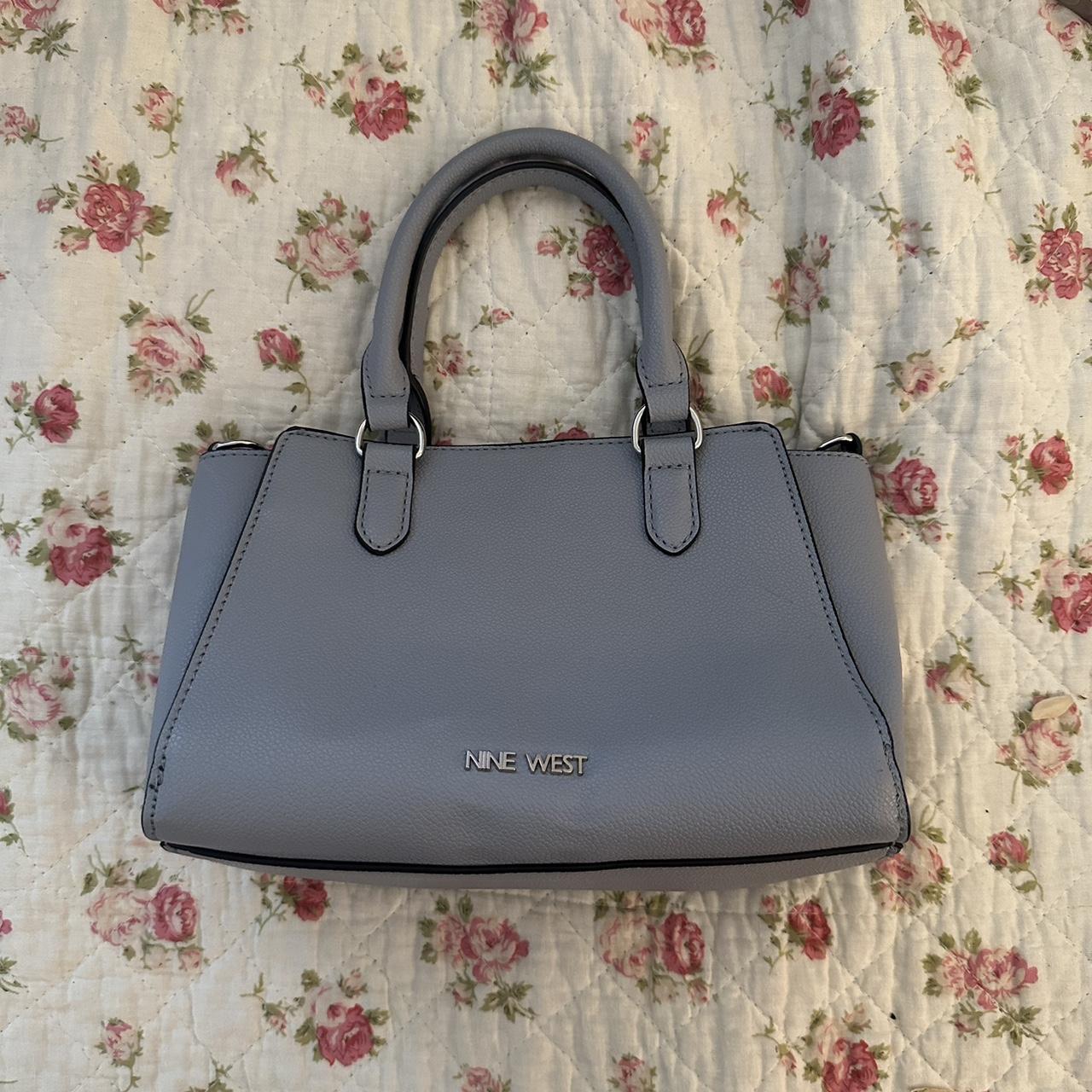 Nine west light blue purse on sale