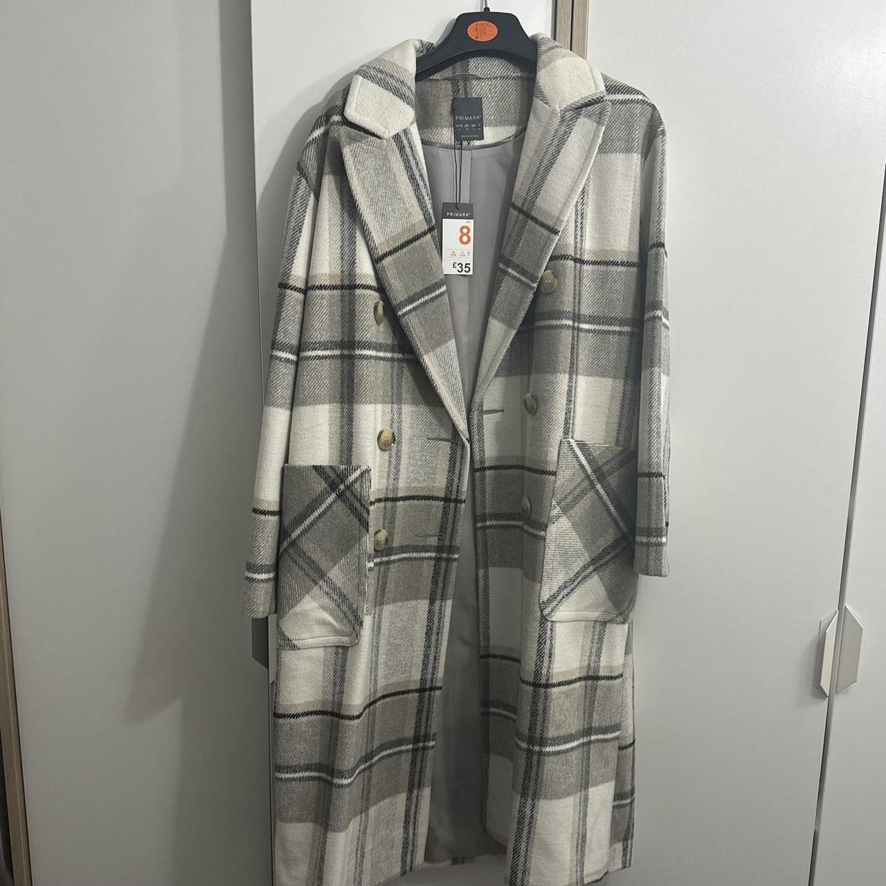 Double breasted PRIMARK longline wool