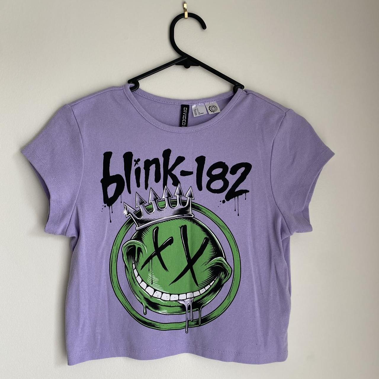 H&M Blink-182 crop top, size S Brand new, never | Depop