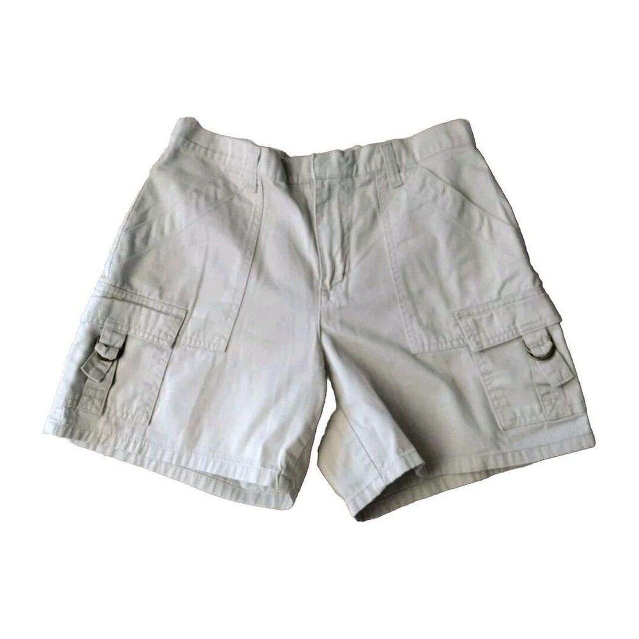 Gloria Vanderbilt Shorts Junior 8 Beige Cargo High. Depop