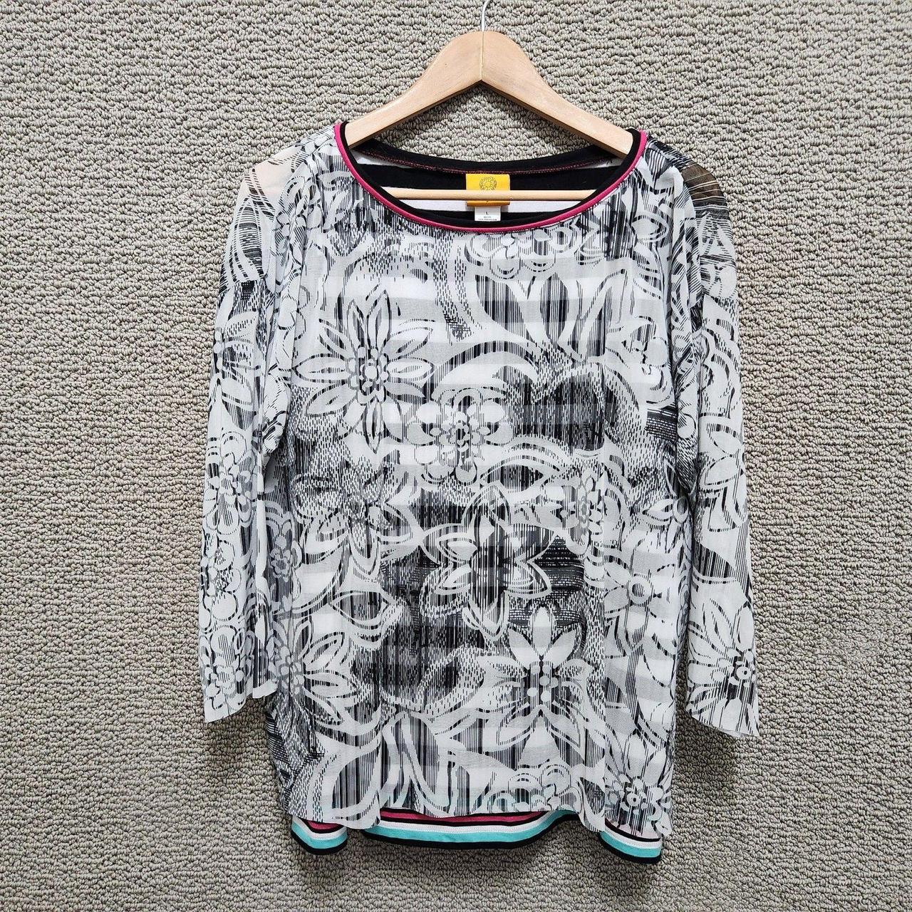 Ruby Rd. Women's Crop top - Grey - L – The RUBY R… - image 1