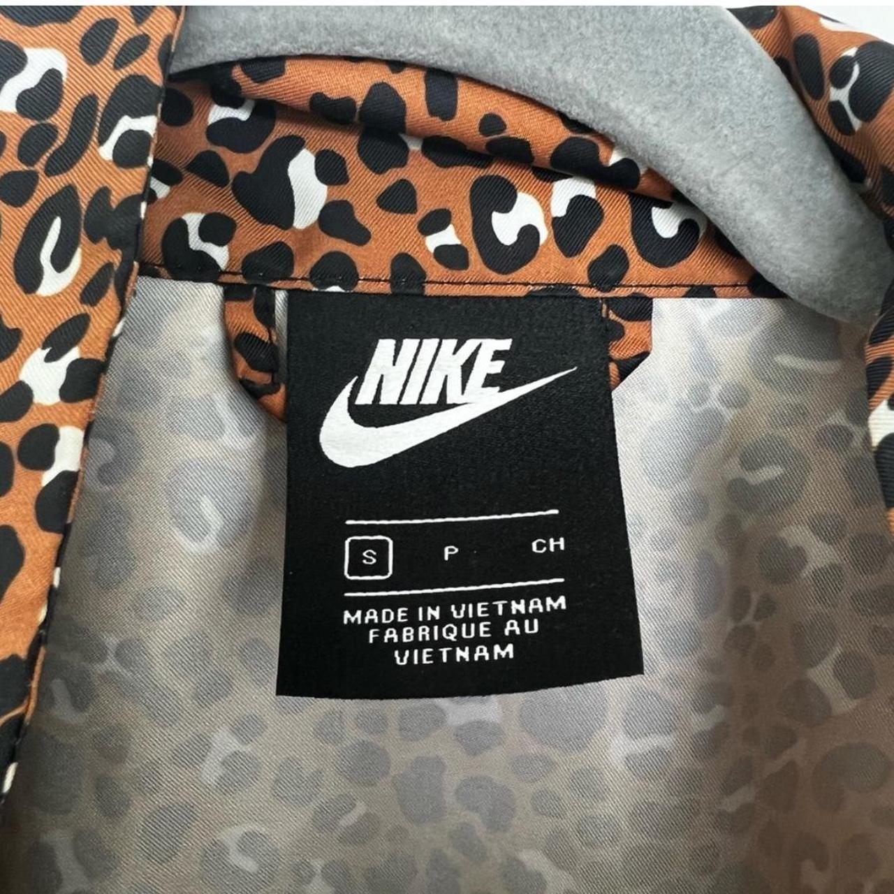 cheetah nike jacket