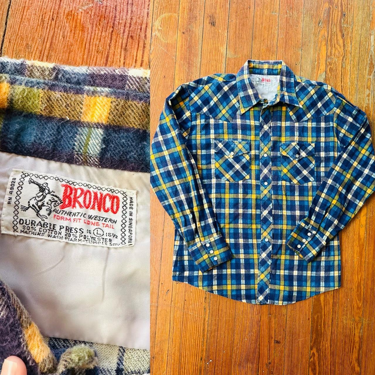 bronco plaid shirt