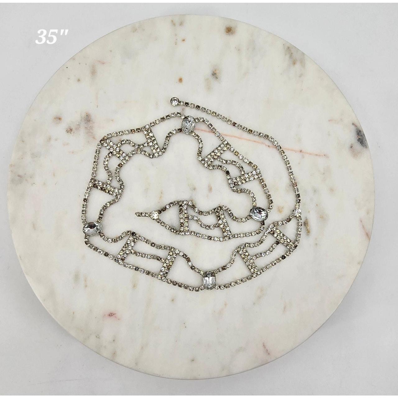 Source Unknown Women's Belt - Silver – Vintage Rh… - image 1