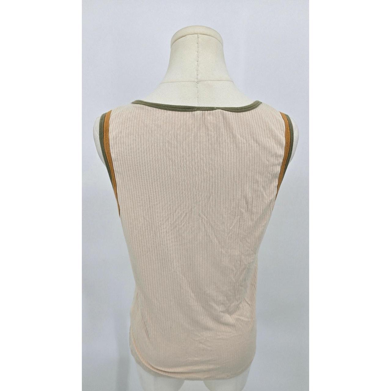 Source Unknown Women's Blouse - Khaki/Green - L –… - image 3