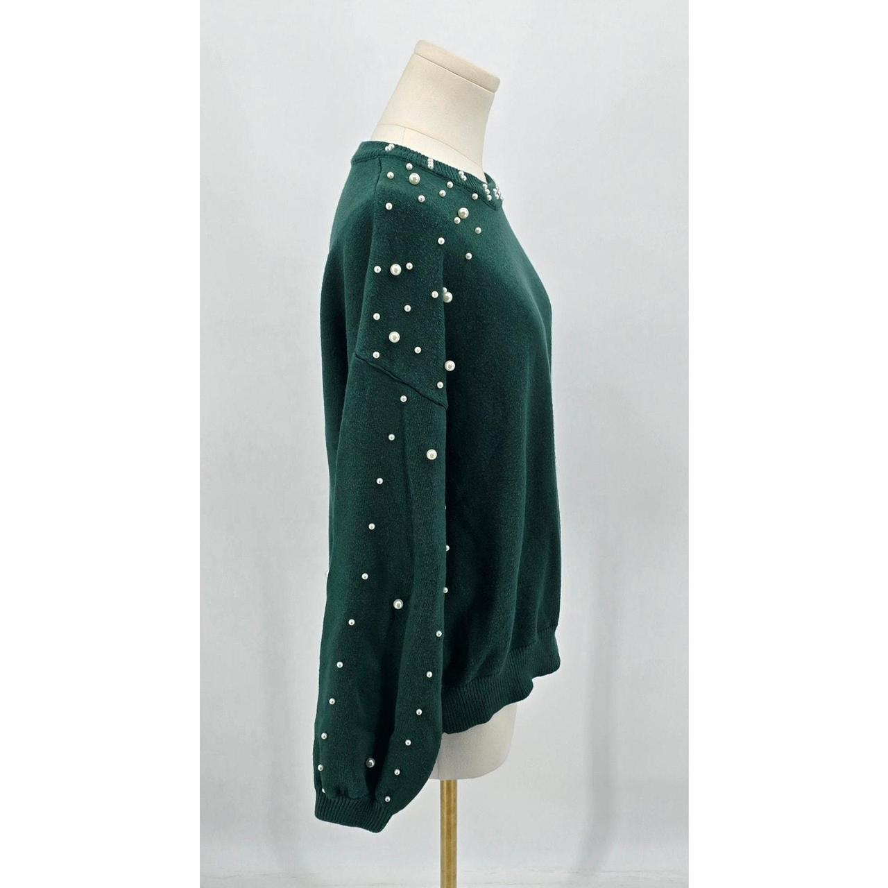 Source Unknown Women's Sweater - Green - XL – Ama… - image 2