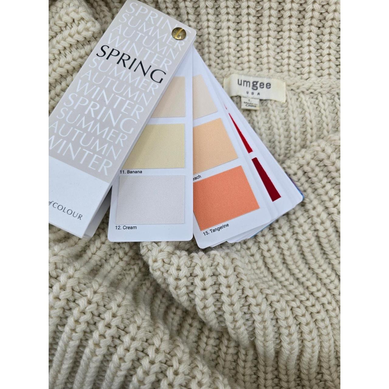 Source Unknown Women's Sweater - Cream - L – Umge… - image 4