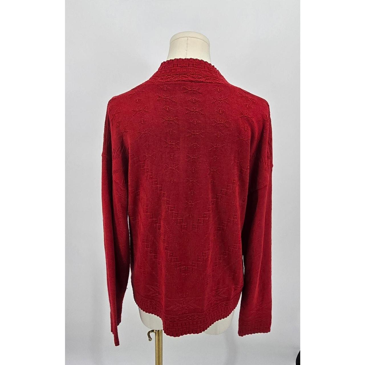 Source Unknown Women's Sweater - Red - S – Vintag… - image 3