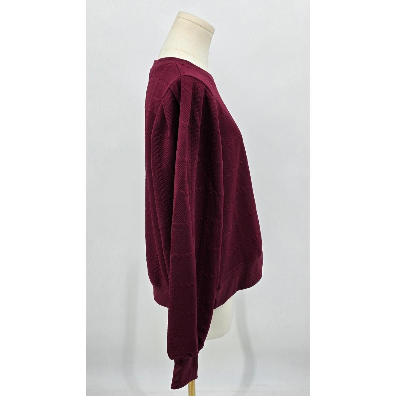 Source Unknown Women's Sweater - Burgundy - L – E… - image 2