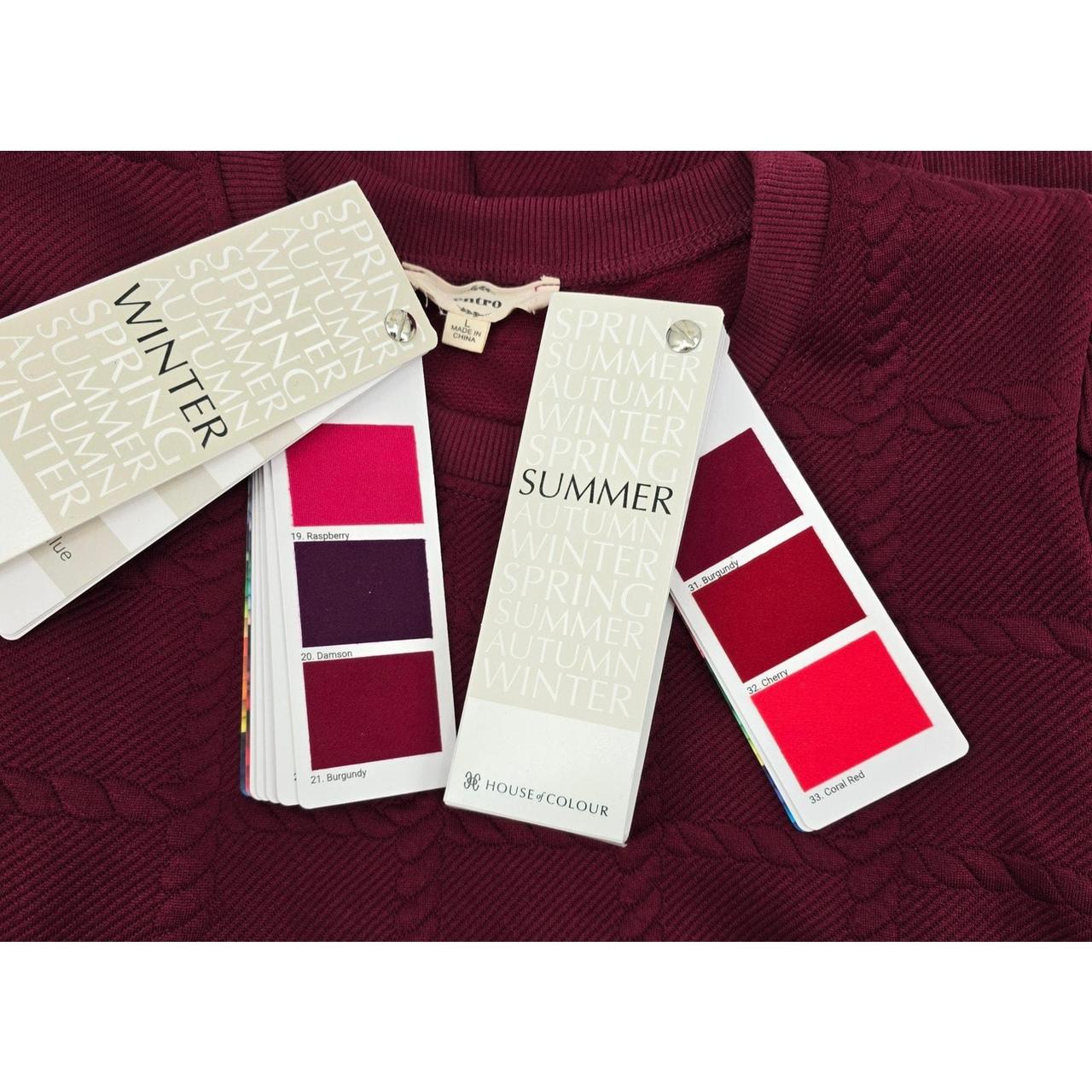 Source Unknown Women's Sweater - Burgundy - L – E… - image 4